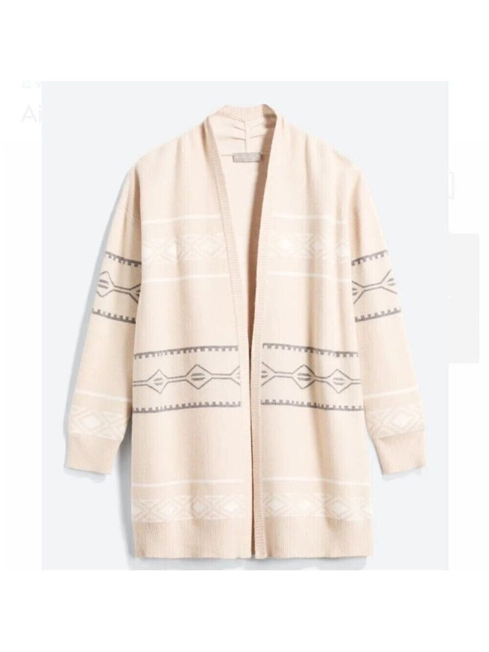 EVOLUTION BY CYRUS Aileen Graphic Print Cardigan